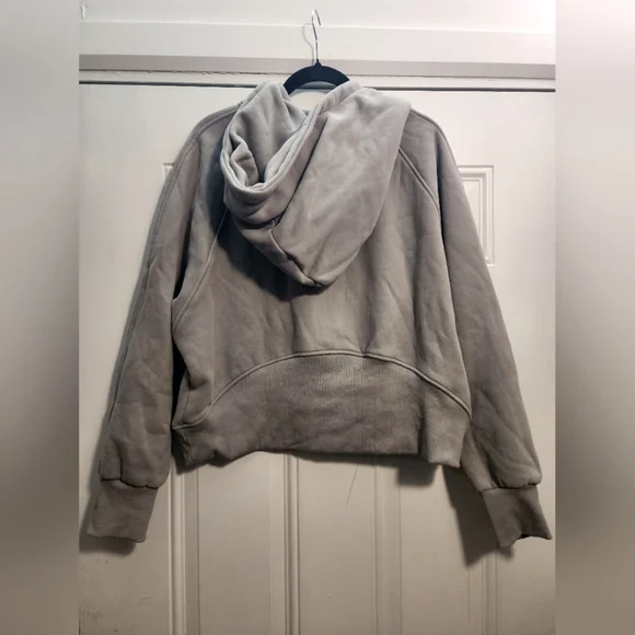 Discount Diva's Gray Half-Zip Sweatshirt - Picture 2 of 6
